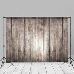 Aperturee - Grey Shabby Chic Vintage Wood Photo Shoot Backdrop