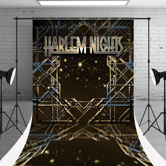 Aperturee - Harlem Nights Theme Bokeh Photo Sweep Backdrop