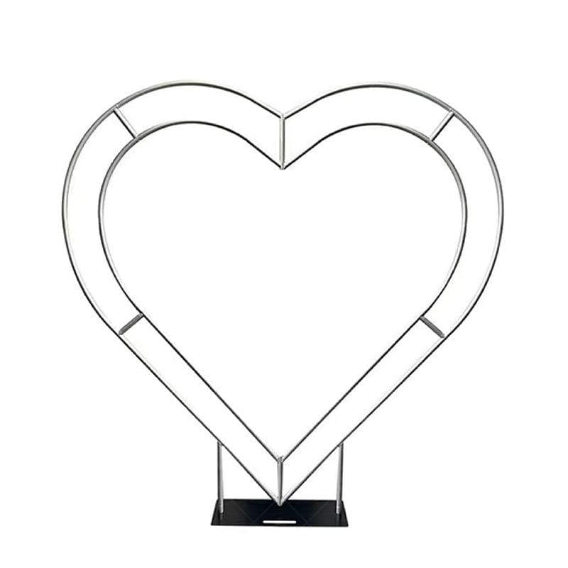 Aperturee - Heart Shape 8ft Double Layer Arch Stand