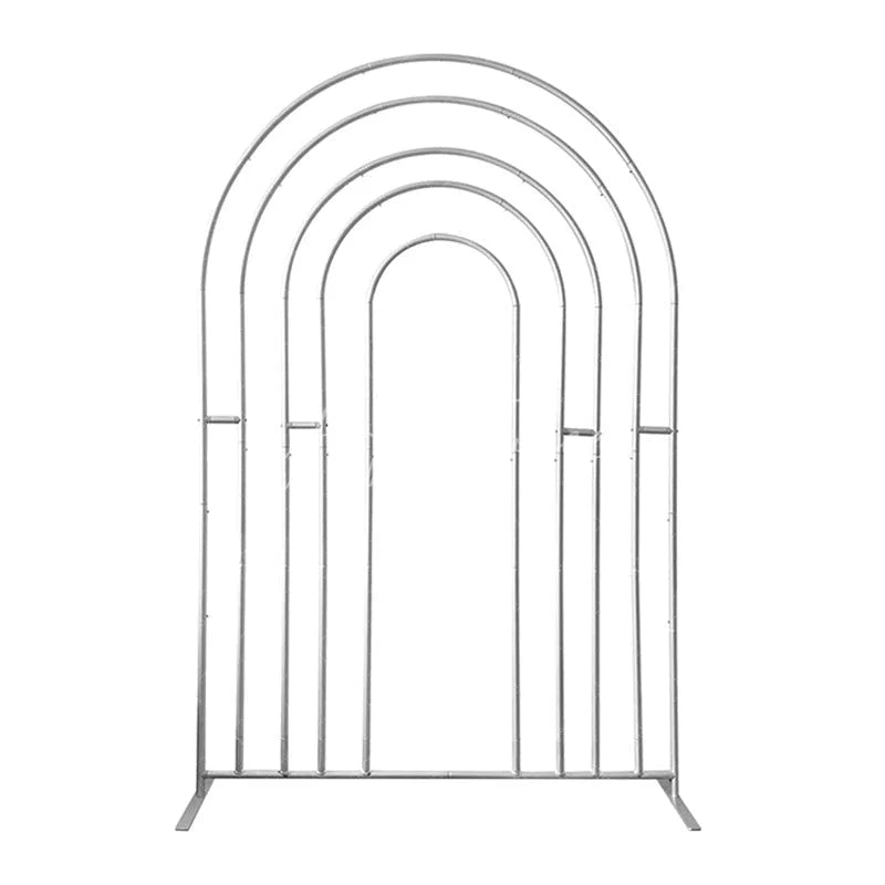 Lofaris Hollow Rainbow Arch Frame Party Backdrop Stand