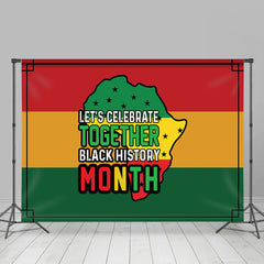 Aperturee Lets Celebrate Together Black History Month Backdrop