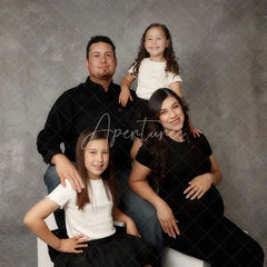 Aperturee - Light Grey Concrete Abstract Texture Photo Backdrop