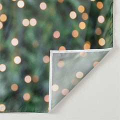 Aperturee - Light Spots In Green Grass Winter Xmas Backdrop