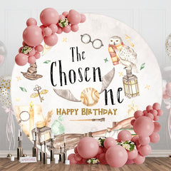 Aperturee - Magical The Chosen One Round 1st Birthday Backdrop
