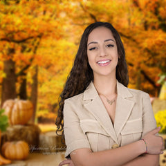 Aperturee - Maple Forest Berry Wood Pier Floral Autumn Backdrop