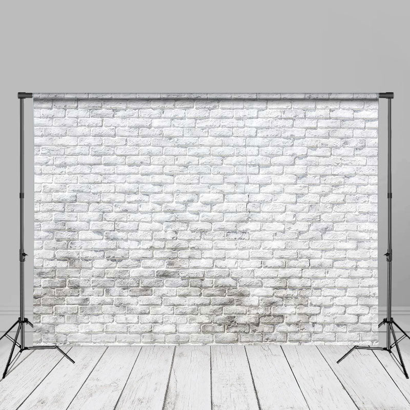 Aperturee - Pastoral White Brick Photoshoot Studio Backdrop