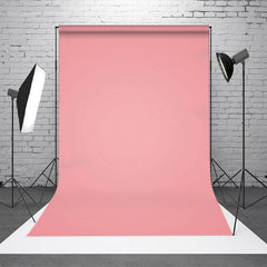 Aperturee - Peach Pink Baby Girl Shoot Studio Solid Backdrop