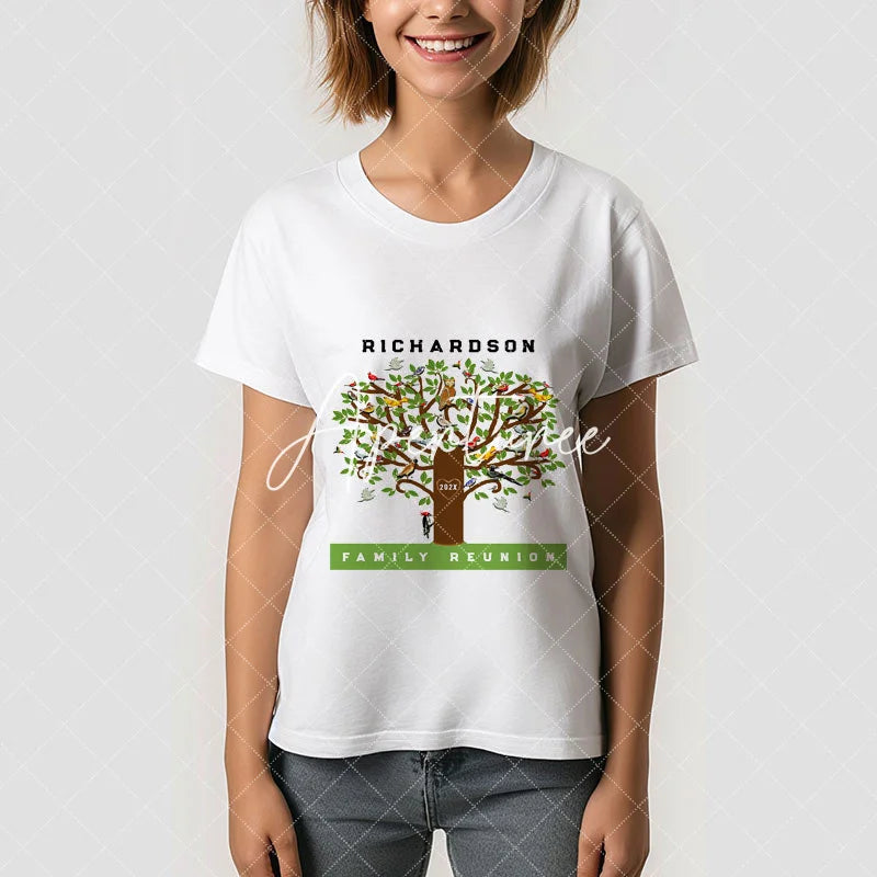 Aperturee - Personalized Family Reunion Vacation Keepsake TShirt