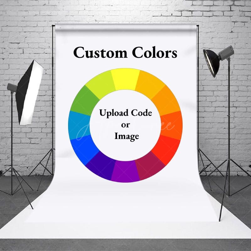 Personalized Solid Color Backdrop For Photo Shoot - Aperturee