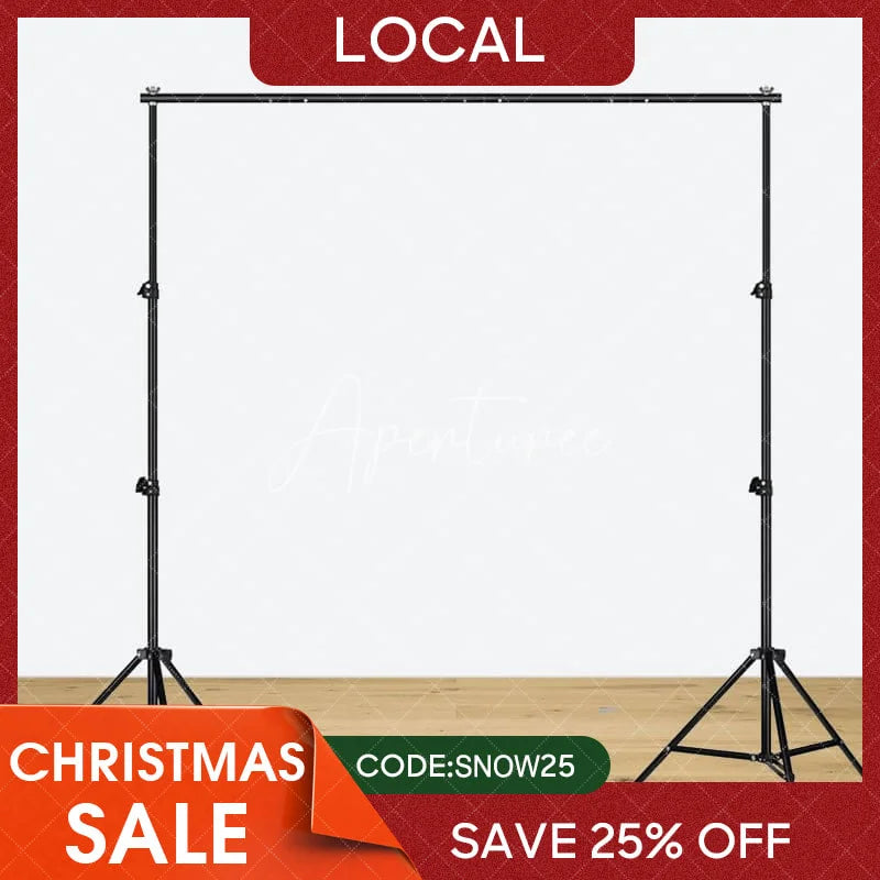 Aperturee - Adjustable 6.5x6.5ft/2x2m Photo Backdrop Background Stand With Carry Bag