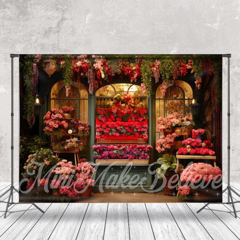 Aperturee - Photography Dark Color Roses Shop Spring Backdrop