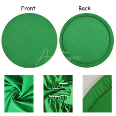 Aperturee - (Ship In 24HR) Green Screen Round Party Backdrop for Photography