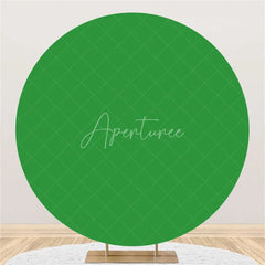 Aperturee - (Ship In 24HR) Green Screen Round Party Backdrop for Photography