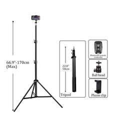 Aperturee - Portable Mobilephone Selfie Triangle Stand For Photo