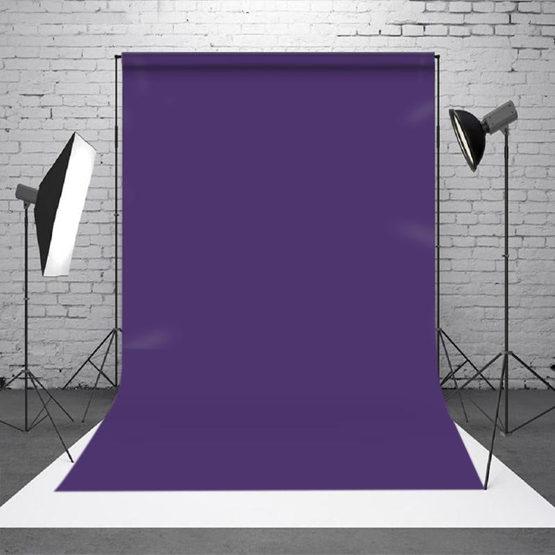 Aperturee - Professional Solid Purple Portrait Photography Backdrop