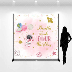 Aperturee - Ready Four The Stars Galaxy Custom Birthday Backdrop