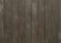 Aperturee - Retro Dark Grey Dirty Wood Texture Rubber Floor Mat