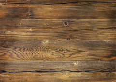 Aperturee - Retro Ruptured Wood Board Photo Rubber Floor Mat
