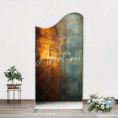 Aperturee - Retro Wall Abstract Arch Backdrop Cover For Photography