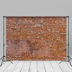 Aperturee - Rustic Red Brick Wall Photoshoot Studio Backdrop