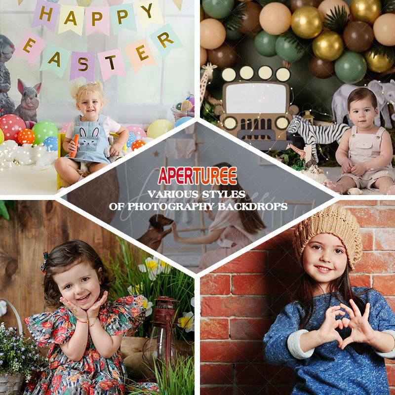 Aperturee - Boho Floral Bulrush Pumpkin Photo Booth Backdrop