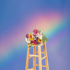 Aperturee - Simple Hazy Rainbow Bokeh Backdrop For Photography