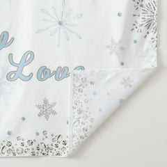 Aperturee - Snow In Love Wedding Merry Christmas Backdrop