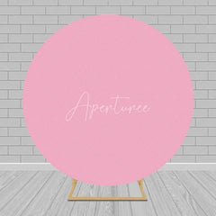 Aperturee - Solid Color Round Backdrop Circle Covers for Party