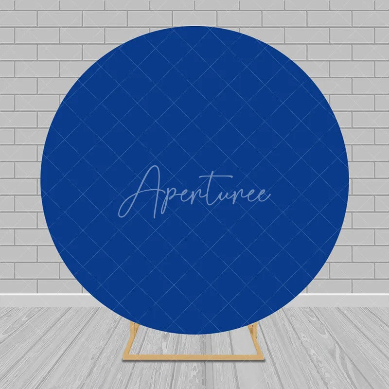 Aperturee - Solid Color Round Backdrop Circle Covers for Party
