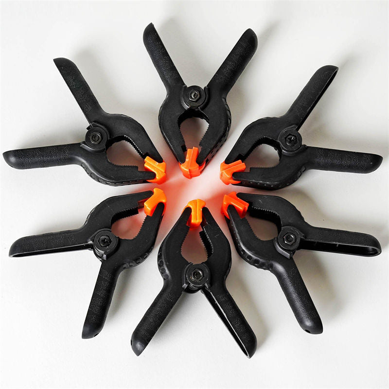 Aperturee - 6 Pack | 4.5¡¯¡¯ Heavy Duty Photography Backdrop Clamps