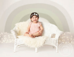 Aperturee - St Patricks Day Mini Sessions Boho Rainbow Portrait Backdrop