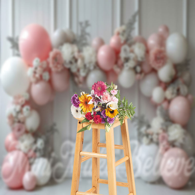 Aperturee - Stylish Wall Balloon Decoration Wedding Backdrop