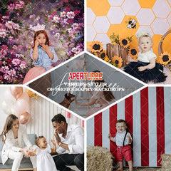 Aperturee - Super Dad Star Balloons Fathers Day Photography Backdrop