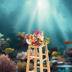 Aperturee - Under The Sea Landscape Coral Summer Background