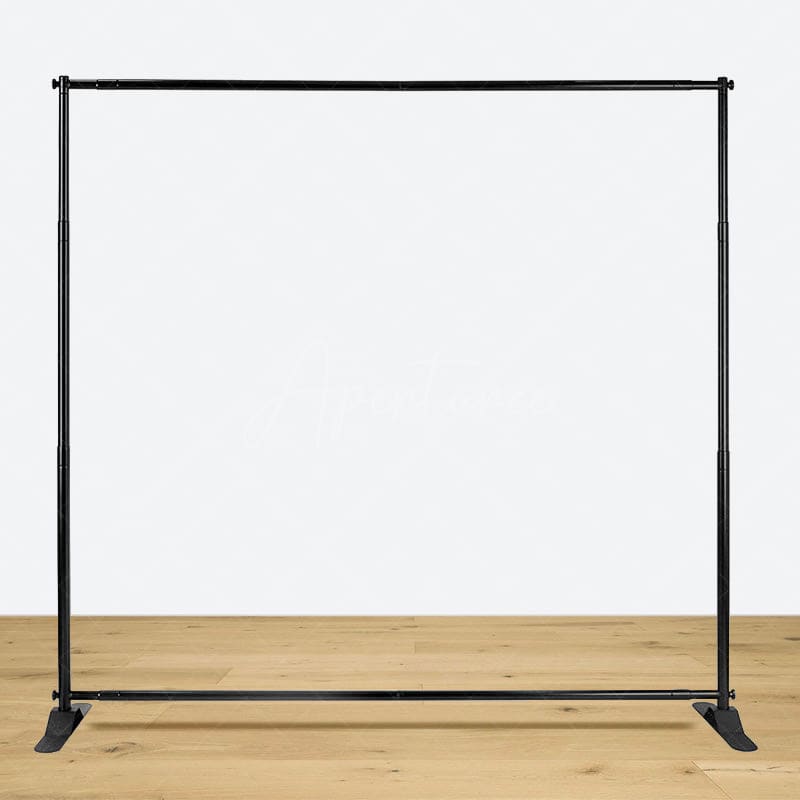 Aperturee Plus Size Adjustable Step and Repeat Backdrop Banner Stand