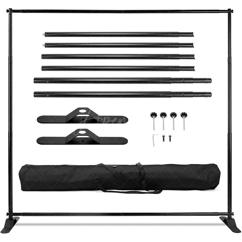 Aperturee PLus Size Adjustable Step and Repeat Backdrop Banner Stand