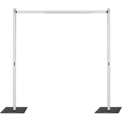 Aperturee Heavy Duty Adjustable Aluminum Backdrop Stand for Event