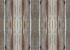 Aperturee - Vertical Texture Distressed Wood Rubber Floor Mat
