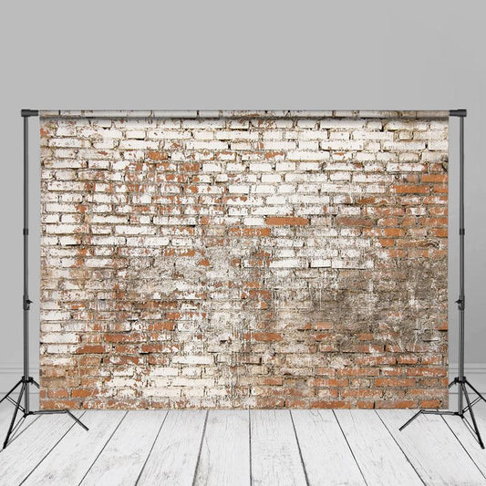Aperturee - Vintage Brick Wall Photography Studio Backdrop