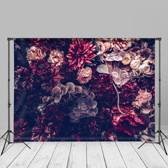 Aperturee - Vintage Flowers Portrait Photoshoot Studio Backdrop