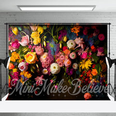 Aperturee - Vivid Colorful Various Flowers Photoshoot Backdrop