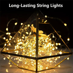 Aperturee - Warm White LED Fairy Lights Christmas Decorations