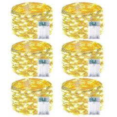Aperturee - Warm White LED Fairy Lights Christmas Decorations