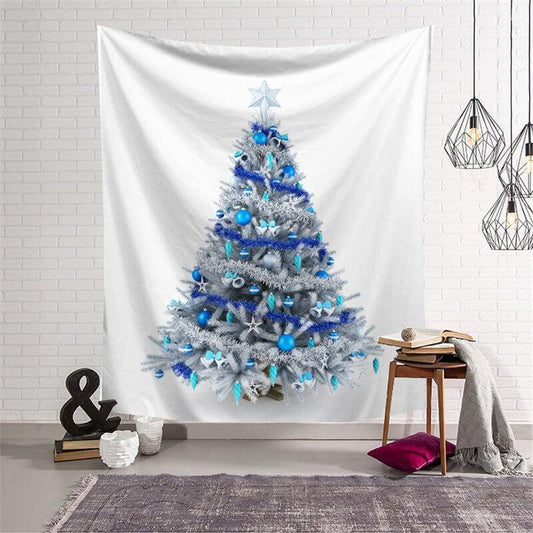 Aperturee - Well Arranged Christmas Tree Art Decor Wall Tapestry