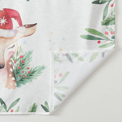 Aperturee - What Fun Deer Merry Christmas Holiday Backdrop