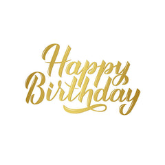 Aperturee White Gold Simple Birthday Round Party Backdrops