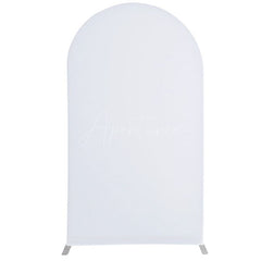 Aperturee Spandex Fit Round Top Backdrop Wedding Arch Cover