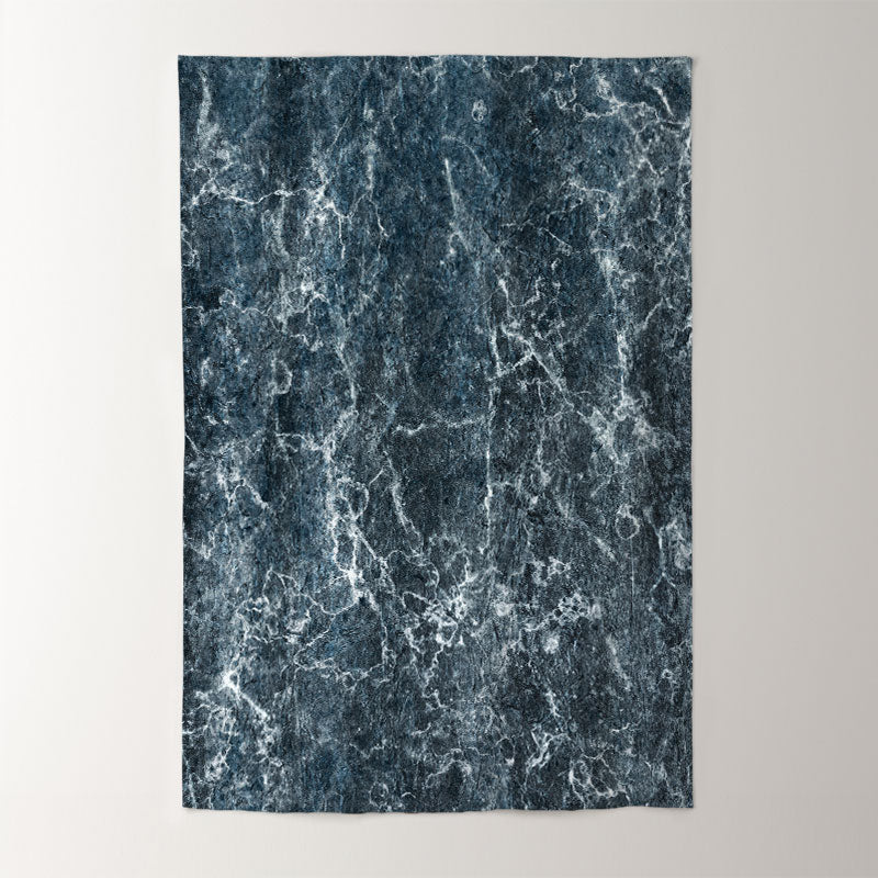 Aperturee - Blue Green Marble Crack Texture Photo Booth Backdrop