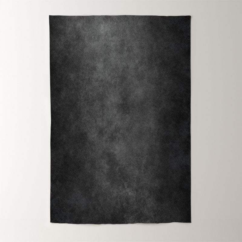Aperturee - Dark Black Vintage Texture Photography Backdrop