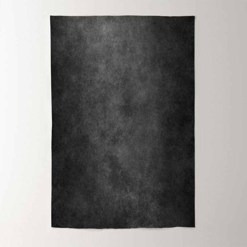 Aperturee - Dark Black Vintage Texture Photography Backdrop